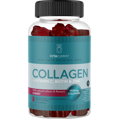VitaYummy Collagen Cherry 60 kpl